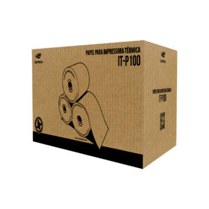 BOBINA TERMICA PARA CUPOM 80x40 IT-P100 C/30