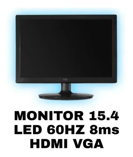 MONITOR 15,4" LED VGA/HDMI 154 VXPRO - VX154Z - Imagem 3