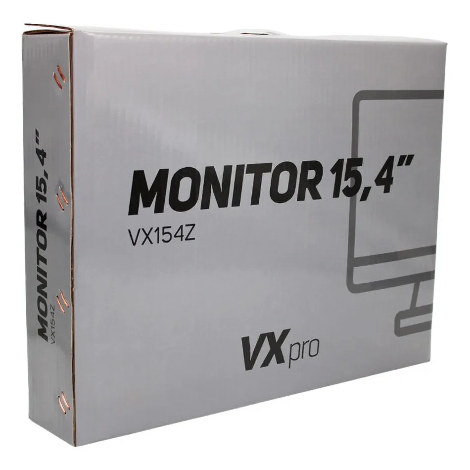 MONITOR 15,4" LED VGA/HDMI 154 VXPRO - VX154Z - Imagem 2