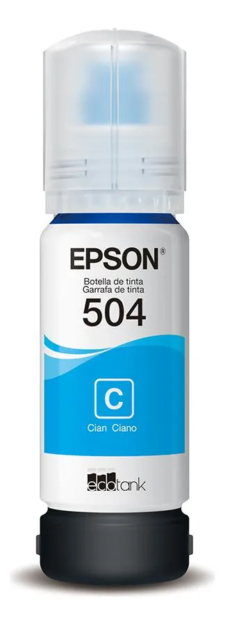 REFIL DE TINTA EPSON CIANO T504222
