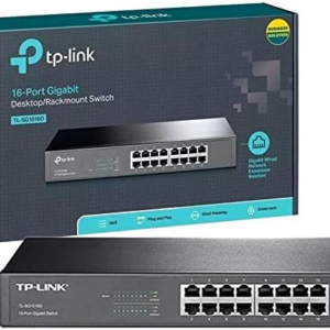 SWITCH GIGABIT 16 P 10/100/1000 TL-SG1016D NACIONAL SMB