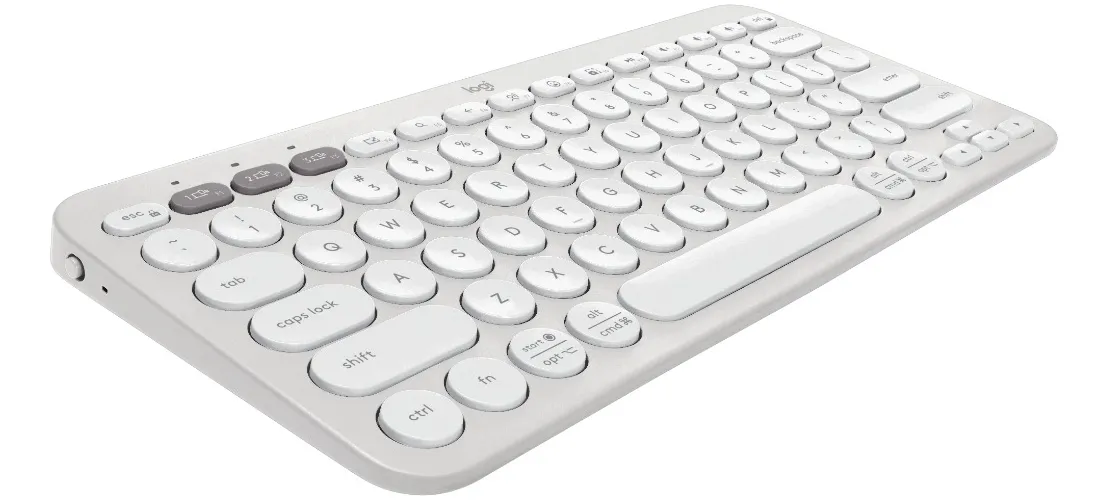 TECLADO LOGITECH K380S PEBBLE BRANCO