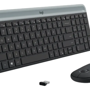 KIT TECLADO E MOUSE SEM FIO LOGITECH MK470