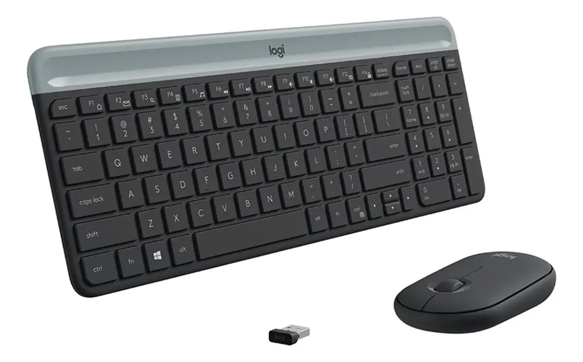 KIT TECLADO E MOUSE SEM FIO LOGITECH MK470