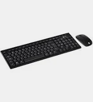 KIT TECLADO/MOUSE VINIK SEM FIO PRETO