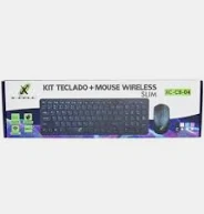 KIT TECLADO/MOUSE WIRELESS XC-CB-04