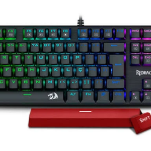 TECLADO MECANICO GAMER REDRAGON SINDRI RAINBOW PRETO