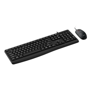 KIT TECLADO E MOUSE COM FIO ABNT2 AOC KM170