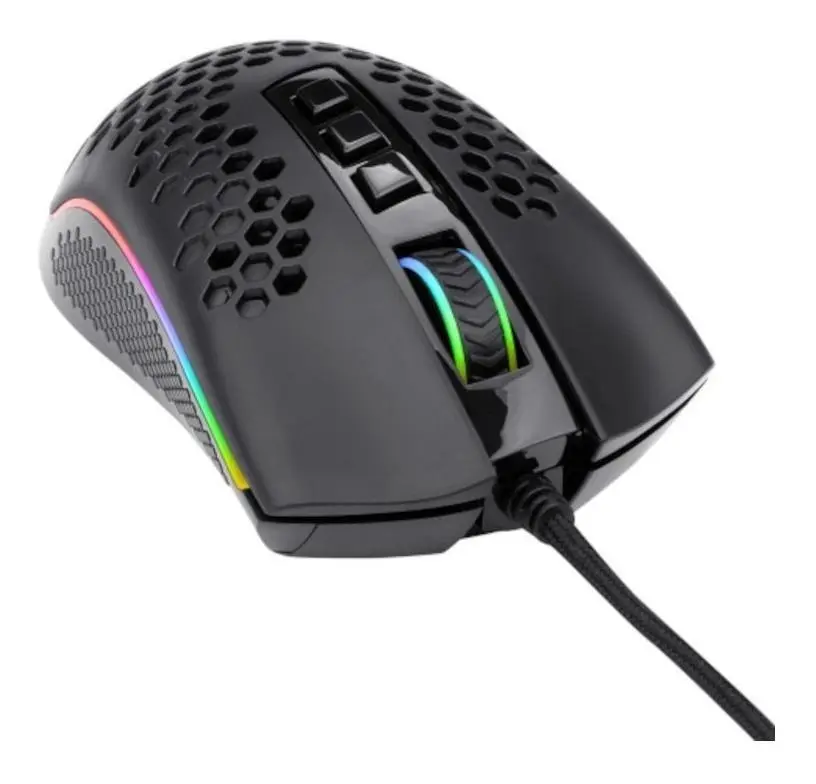 MOUSE GAMER REDRAGON STORM BASIC RGB PRETO