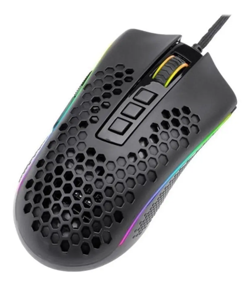 MOUSE GAMER REDRAGON STORM BASIC RGB PRETO - Imagem 2