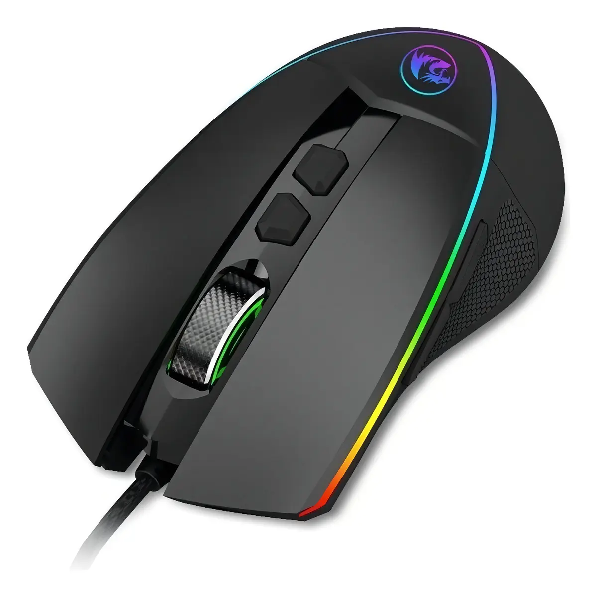 MOUSE GAMER EMPEROR RGB PTO - Imagem 3