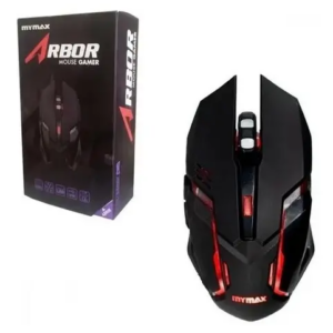 Mouse Gamer Arbor 2400 DPI com Led vermelho (OPM-ARBOR/BL)