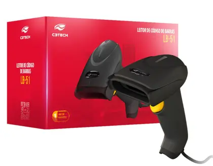 LEITOR COD ID USB LB-51 BK C3TECH