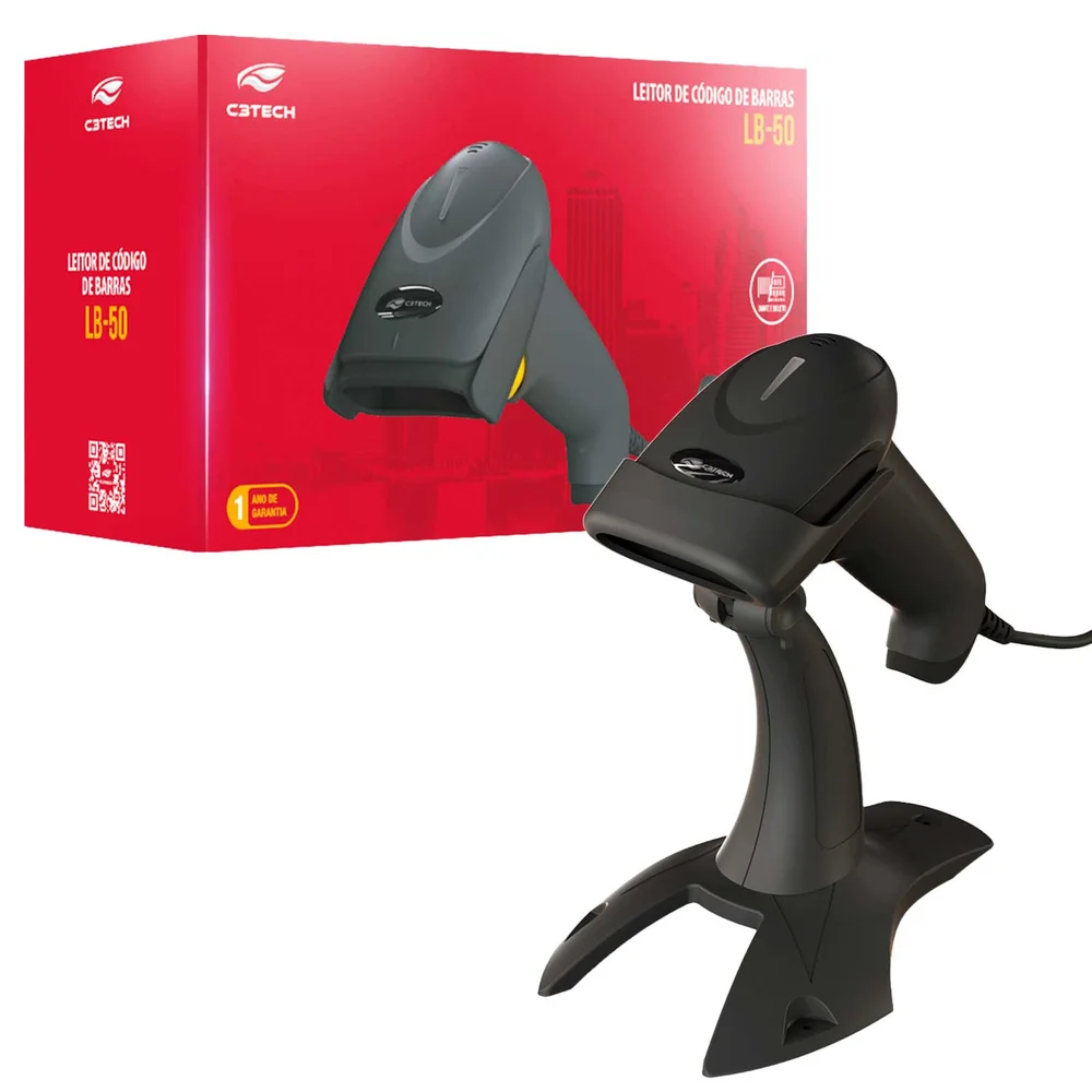 LEITOR COD ID USB LB-50BK C3TECH