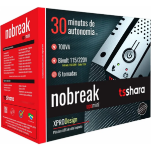 NOBREAK UPS MINI 700 BIVOLT E-115/220V S-115V 6T 1BS 5AH