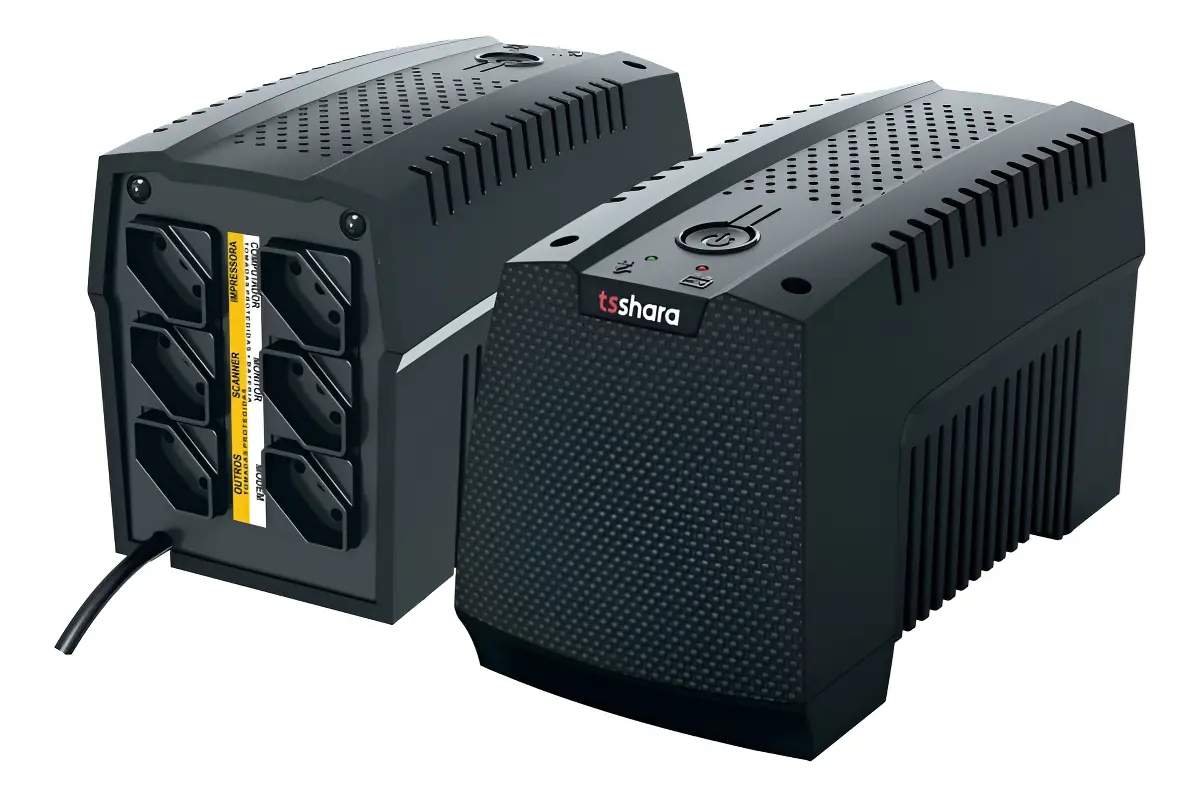 NOBREAK UPS MINI 700 BIVOLT E-115/220V S-115V 6T 1BS 5AH - Imagem 2