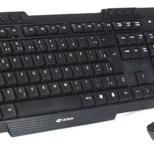 KIT TECL+MOUSE S/FIO K-W10BK C3T