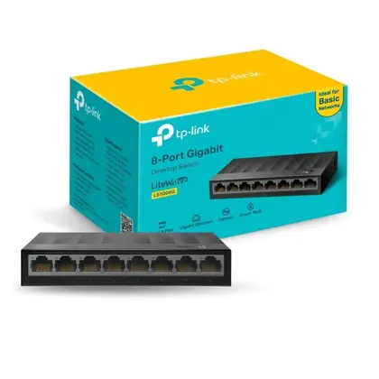 SWITCH 8P TPLINK LITE WAVE LS108G GIGA