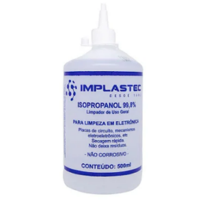 ALCOOL ISOPROPILICO 500 ML C/ BICO APLICADOR EMPLASTEC