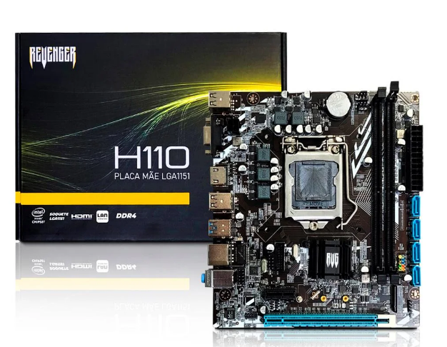 PLACA MAE H110 LGA 1151 6º/7º/8º GIGA REVENGER