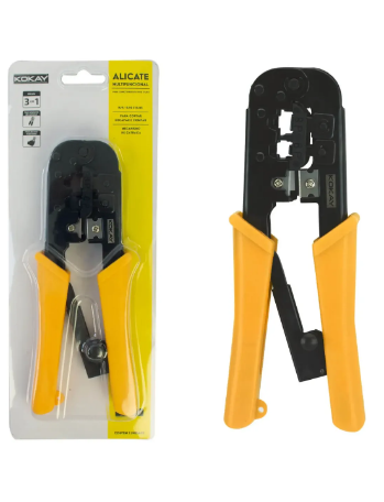 ALICATE DE PASSAGEM P/ CRIMPAR SC671 RJ11/12/45 CAT5/6/7
