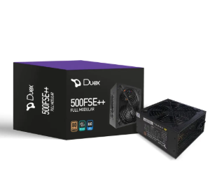 FONTE ATX DUEX 500W DX-500FSE+80 PLUS MODULAR
