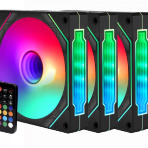 KIT 3FAN 120M COOL ENIGMA DARK ARGB CONTROL LIKET