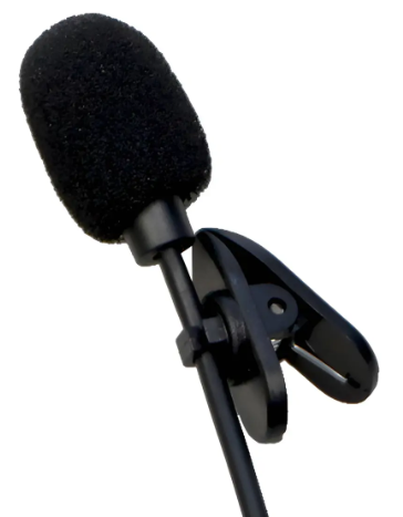 MICROFONE LAPELA P2 1.5M COM EXTENSOR EM E ADAPTAD