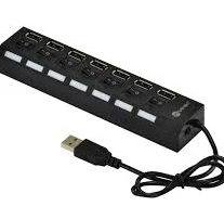 HUB USB 2.0 7 PORTAS HUV-40